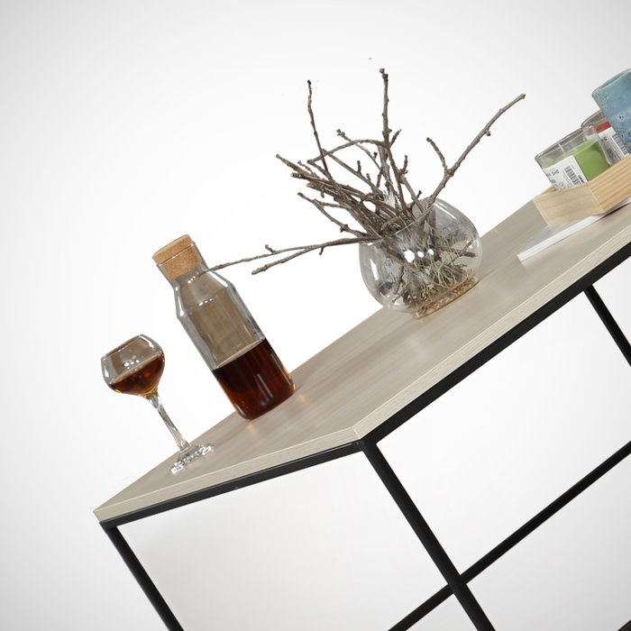 Hanah Home Mesa de Centro Poly - Oak Hanah Home Mesa de Centro Poly - Oak